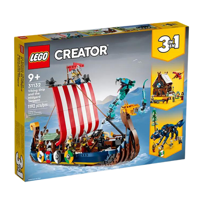 31132 Viking Ship and The Midgard Serpent