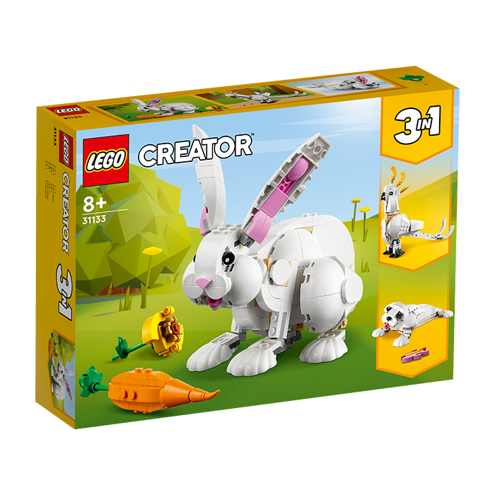 31133 WHITE RABBIT TOYS by LEGO at Sundora