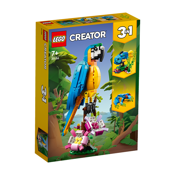 31136 EXOTIC PARROT TOYS by LEGO at Sundora