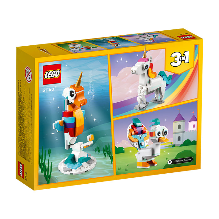 31140 CREATOR MAGICAL UNICORN 7+ TOYS by LEGO at Sundora