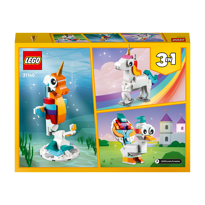 31140 CREATOR MAGICAL UNICORN 7+ TOYS by LEGO at Sundora