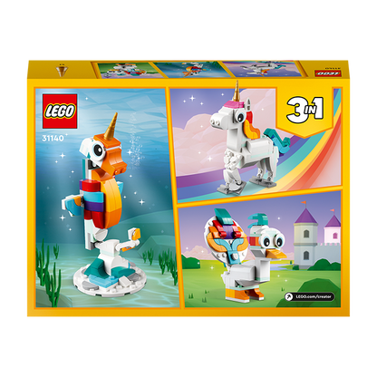 31140 CREATOR MAGICAL UNICORN 7+ TOYS by LEGO at Sundora