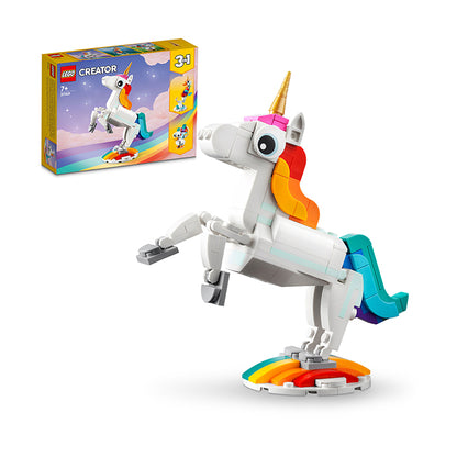 31140 CREATOR MAGICAL UNICORN 7+ TOYS by LEGO at Sundora