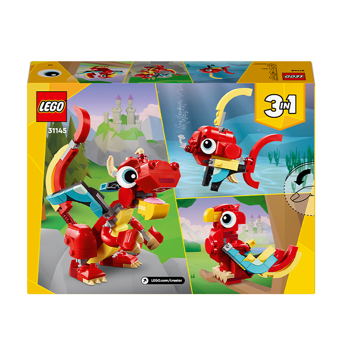 31145 CREATOR RED DRAGON TOYS by LEGO at Sundora