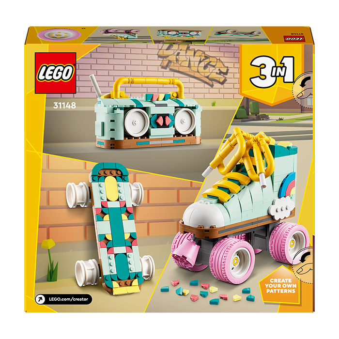 31148 RETRO ROLLER SKATE TOYS by LEGO at Sundora