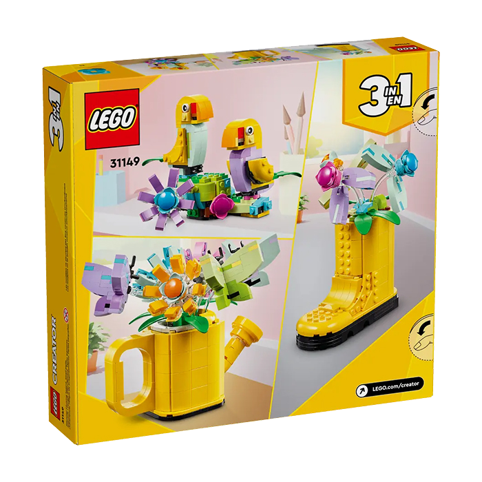 31149 CREATOR FLOWERS IN WATERING CAN TOYS by LEGO at Sundora