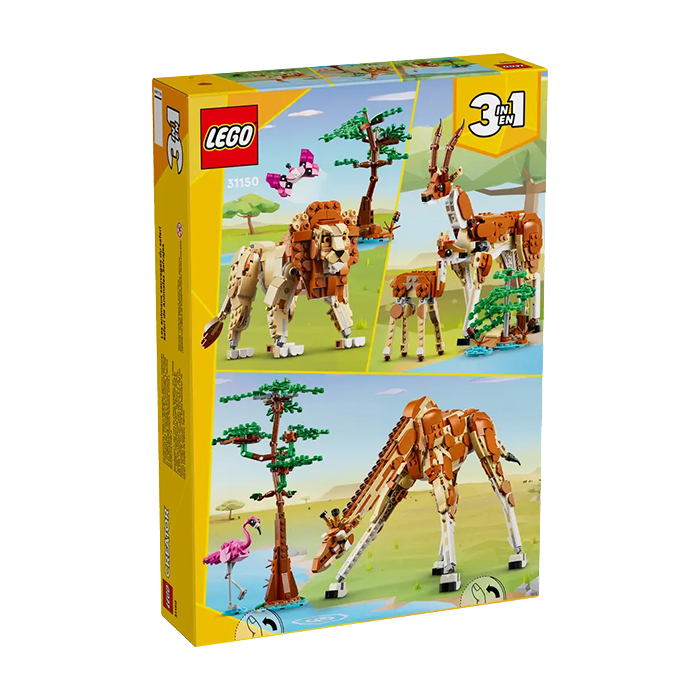 31150 WILD SAFARI ANIMALS TOYS by LEGO at Sundora