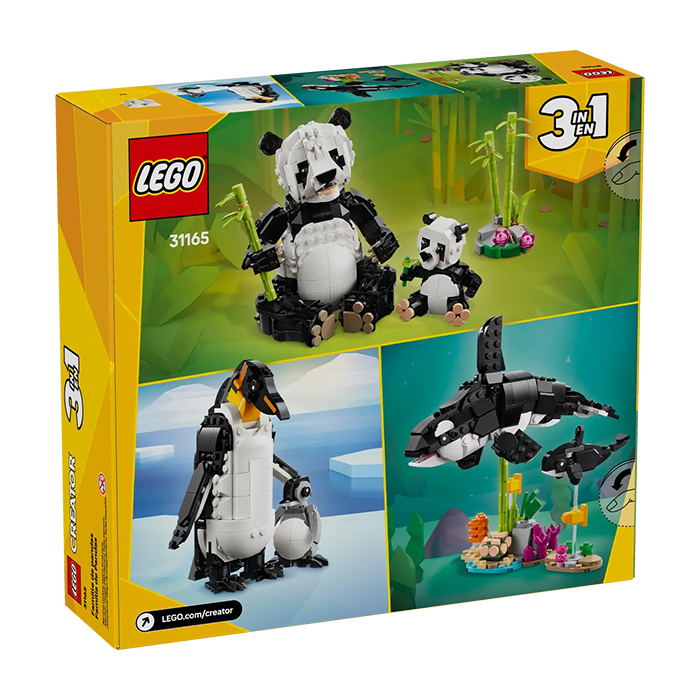 31165 Wild Animals: Panda Family