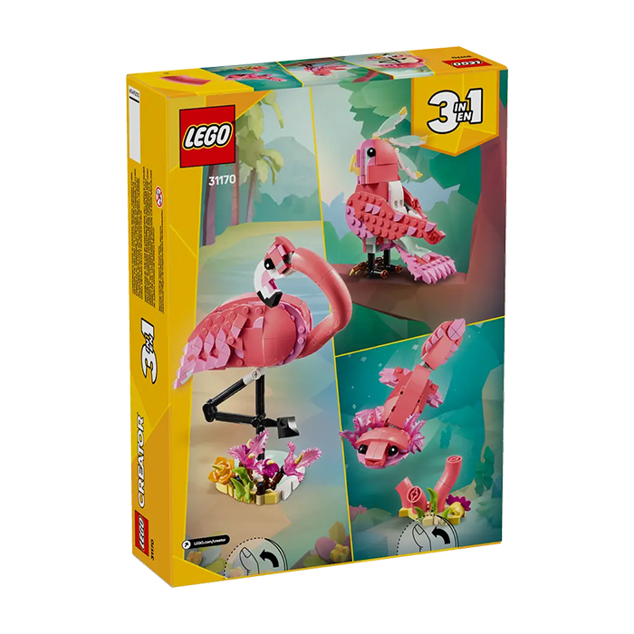 31170 Wild Animals: Pink Flamingo