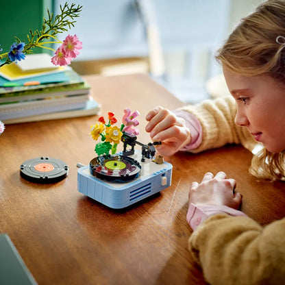 31172 Record Player with Flowers