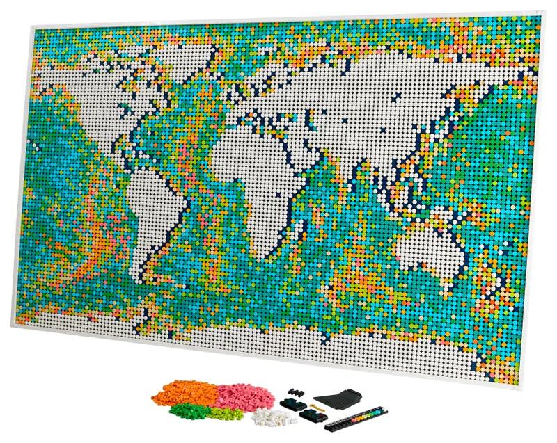 31203 World Map TOYS by LEGO at Sundora