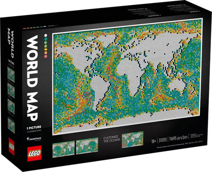 31203 World Map TOYS by LEGO at Sundora