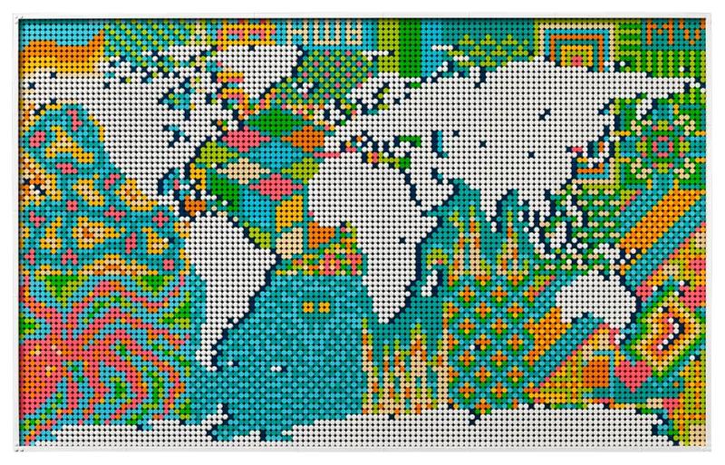 31203 World Map TOYS by LEGO at Sundora