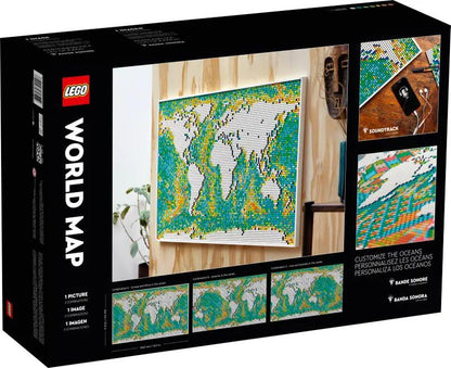 31203 World Map TOYS by LEGO at Sundora
