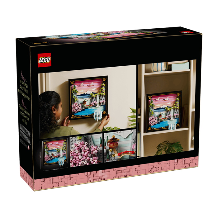 31218 Japanese Cherry Blossom Landscape