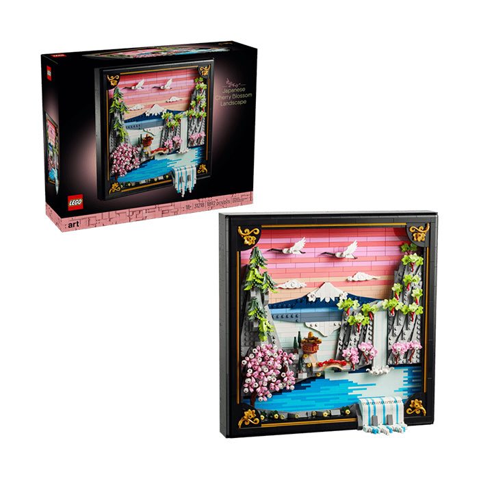 31218 Japanese Cherry Blossom Landscape