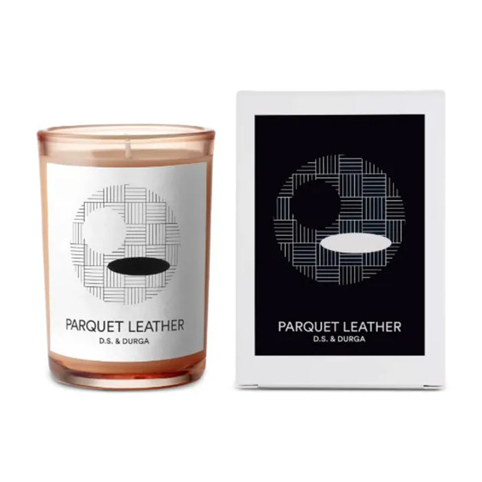 PARQUET LEATHER CANDLE by D.S. &amp; DURGA at Sundora
