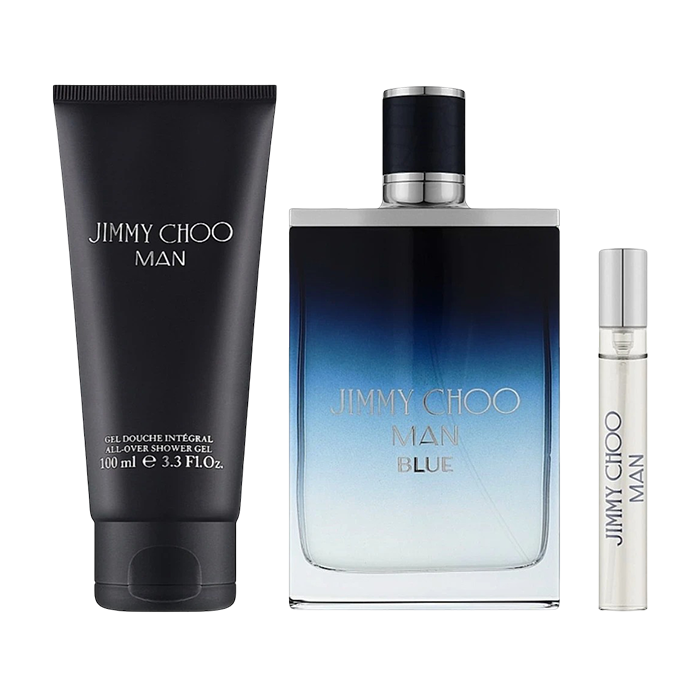 JIMMY CHOO MAN BLUE EAU DE TOILETTE GIFT SET GIFT SET by JIMMY CHOO at Sundora