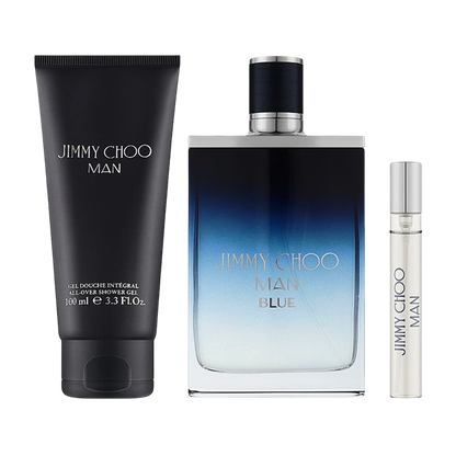 JIMMY CHOO MAN BLUE EAU DE TOILETTE GIFT SET GIFT SET by JIMMY CHOO at Sundora