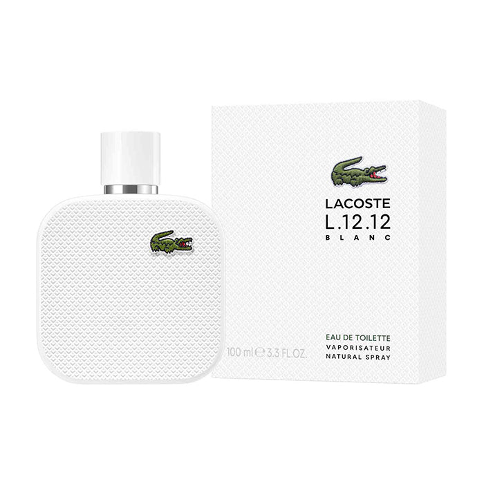LACOSTE L12.12 BLANC EAU DE TOILETTE PERFUME by LACOSTE at Sundora