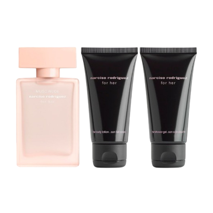 FOR HER MUSC NUDE EAU DE PARFUM GIFT SET GIFT SET by NARCISO RODRIGUEZ at Sundora