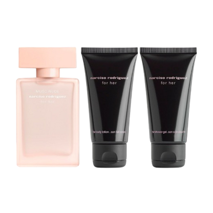 FOR HER MUSC NUDE EAU DE PARFUM GIFT SET GIFT SET by NARCISO RODRIGUEZ at Sundora