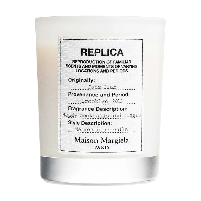 REPLICA JAZZ CLUB SCENTED CANDLE CANDLE by MAISON MARGIELA at Sundora