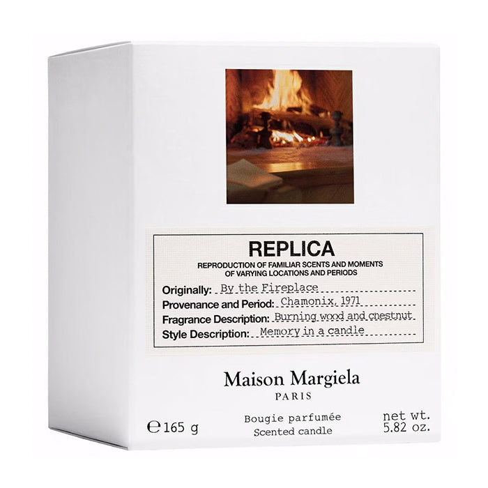 REPLICA BY THE FIREPLACE CERAMIC CANDLE CANDLE by MAISON MARGIELA at Sundora