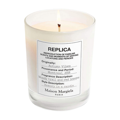 REPLICA AUTUMN VIBES SCENTED CANDLE CANDLE by MAISON MARGIELA at Sundora
