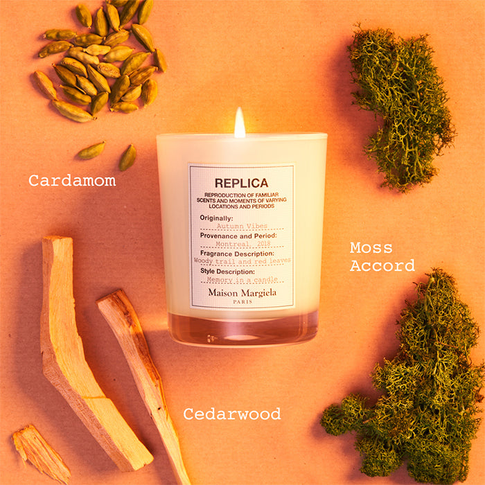 REPLICA AUTUMN VIBES SCENTED CANDLE CANDLE by MAISON MARGIELA at Sundora