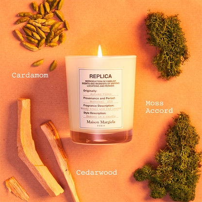 REPLICA AUTUMN VIBES SCENTED CANDLE CANDLE by MAISON MARGIELA at Sundora
