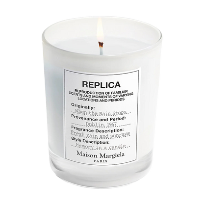 REPLICA When The Rain Stops Scented Candle