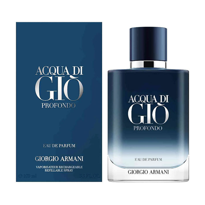 ACQUA DI GIÒ PROFONDO EAU DE PARFUM REFILLABLE PERFUME by GIORGIO ARMANI at Sundora