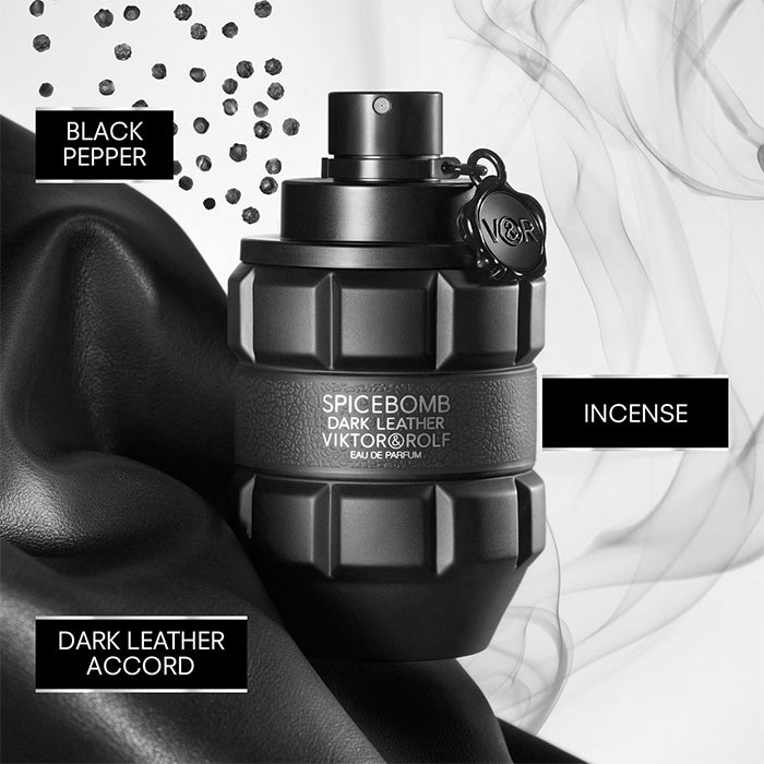 SPICEBOMB DARK LEATHER EAU DE PARFUM PERFUME by VIKTOR &amp; ROLF at Sundora