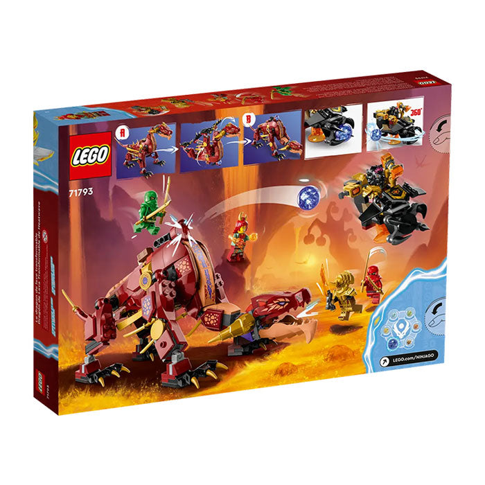 71793 HEATWAVE TRANSFORMING LAVA DRAGON TOYS by LEGO at Sundora