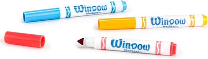 8 Colors Window Markers MARKERS by CRAYOLA at Sundora