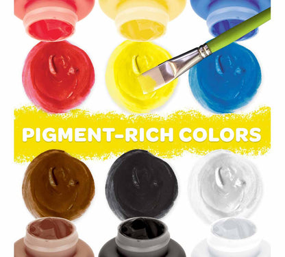 6 Colors Acrylic Paint Set PAINT SET by CRAYOLA at Sundora