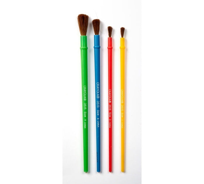 Paint Brushes 4Pcs STATIONERY by CRAYOLA at Sundora