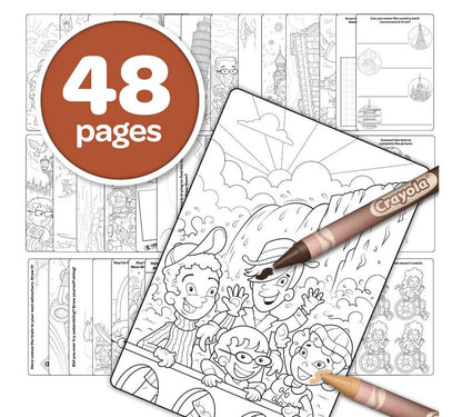 Colors Of World Coloring Book 48 Pages COLORING BOOK by CRAYOLA at Sundora