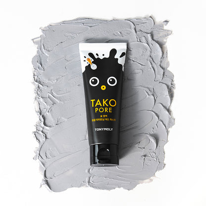 TAKO PORE CHARCOAL PORE TIGHTENING MUD MASK FACE MASK by TONYMOLY at Sundora