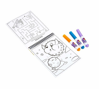 Color &amp; Erase 16 Reusable Activity Pad With Markers Under The Sea REUSABLE COLORING PAD by CRAYOLA at Sundora