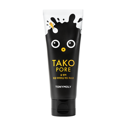 TAKO PORE CHARCOAL PORE TIGHTENING MUD MASK FACE MASK by TONYMOLY at Sundora
