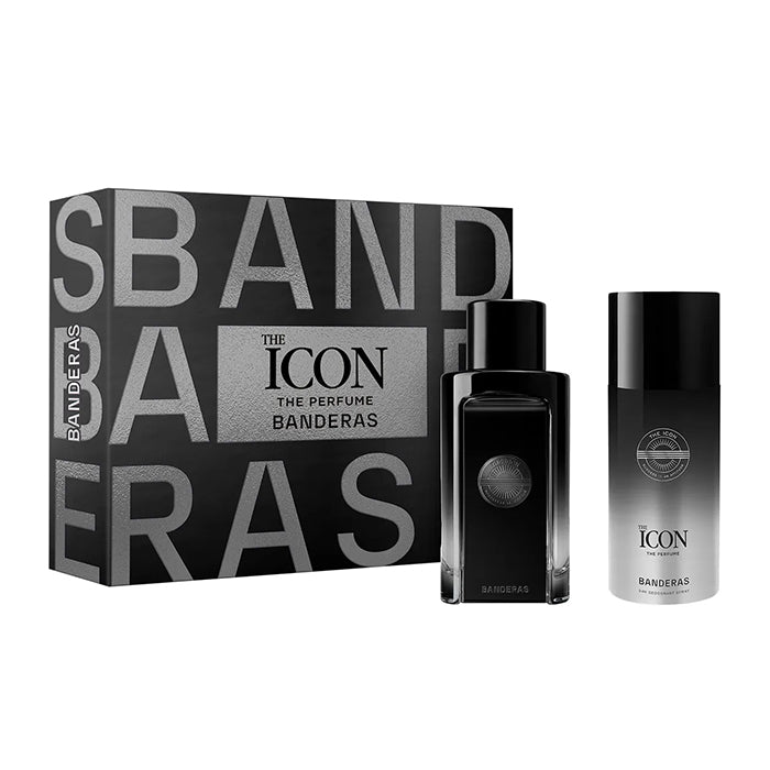THE ICON EDP 100ML + DEO 150ML GIFT SET GIFT SET by BANDERAS at Sundora
