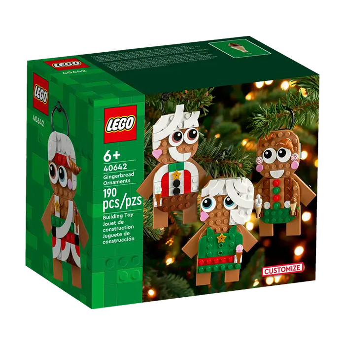40642 GINGERBREAD ORNAMENTS TOYS by LEGO at Sundora
