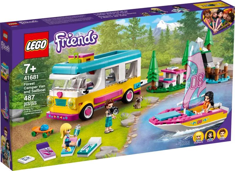 41681 Forest Camper Van And Sailling Boat TOYS by LEGO at Sundora