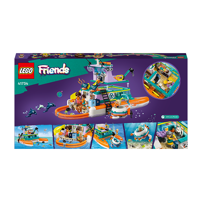 41734 SEA RESCUE BOAT TOYS by LEGO at Sundora