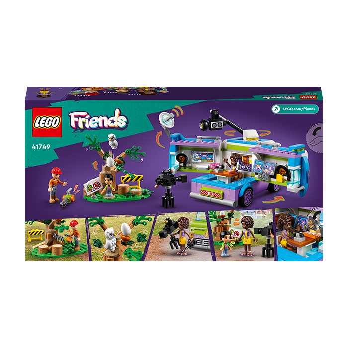 41749 NEWSROOM VAN TOYS by LEGO at Sundora