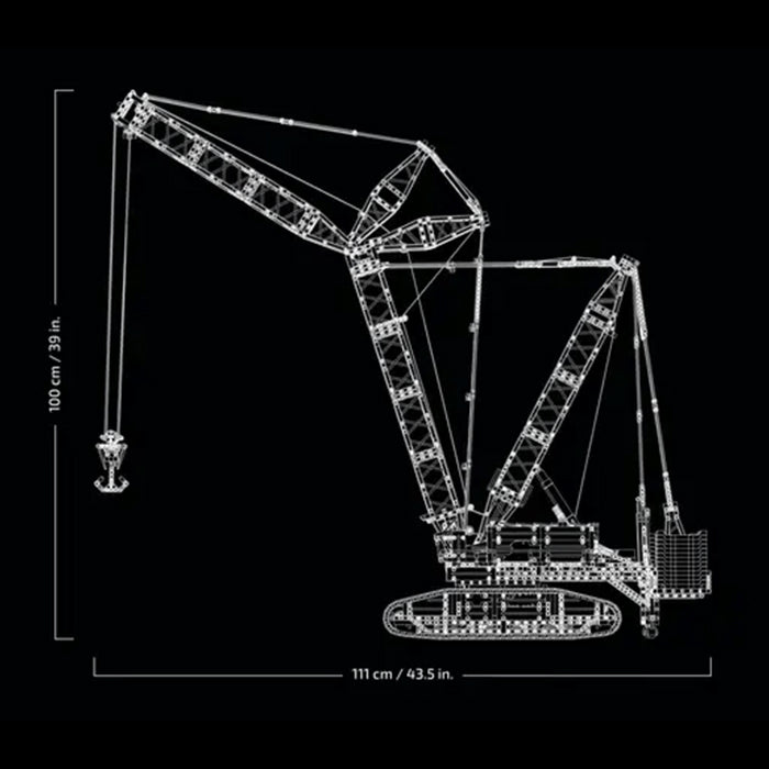 42146 LIEBHERR CRAWLER CRANE LR 13.. TOYS by LEGO at Sundora