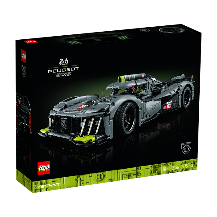 42156 PEUGEOT 9X8 24H LE MANS HYBRID HYPERCAR TOYS by LEGO at Sundora