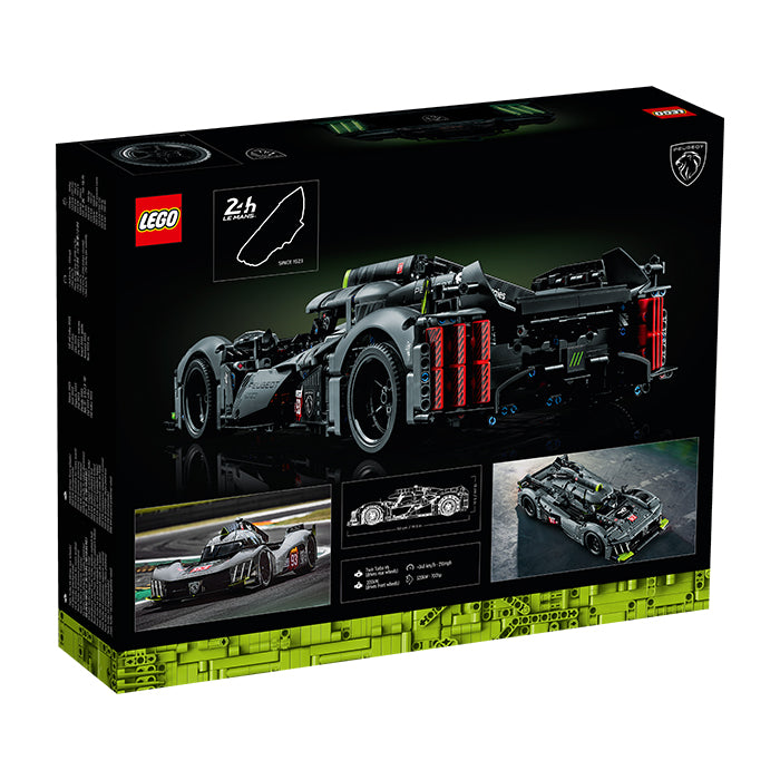 42156 PEUGEOT 9X8 24H LE MANS HYBRID HYPERCAR TOYS by LEGO at Sundora